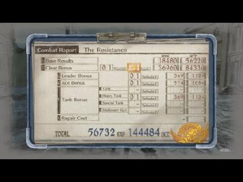 Valkyria Chronicles 4 - Chapter 13 A Rank 1 Turn + Ace