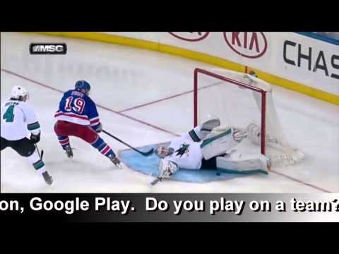 San Jose Sharks at New York Rangers 10 19 2015 HD