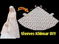 Khimar Jilbab With Sleeves Cutting And Stitching Namaaz Scarf Prayer Dress Ehram Namaz Clothes DIY
