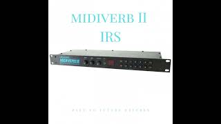 Video thumbnail for ALESIS MIDIVERB II IRS! DEMO by PAST TO FUTURE