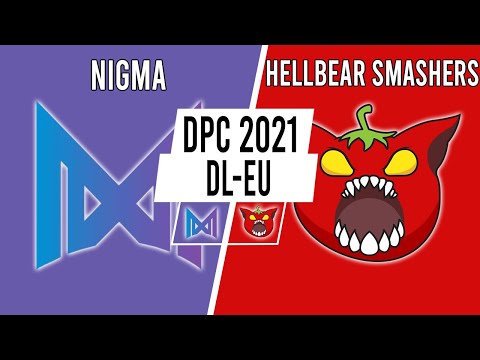 DOTA 2 LIVE - Nigma VS Hellbear Smashers l DPC EU Upper Division