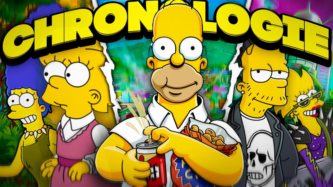 La CHRONOLOGIE des Simpson Expliquée !