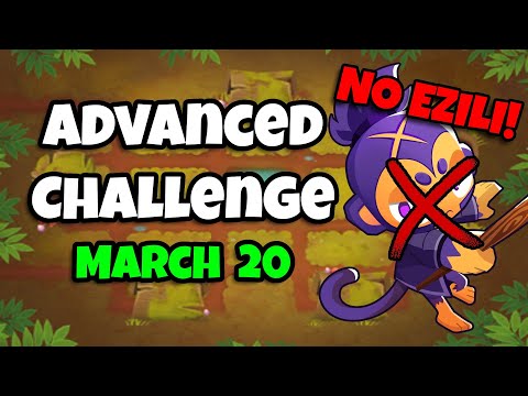 BTD6 Advanced Challenge | The letter j's challenge | 20.03.2023 [No Ezili needed!]