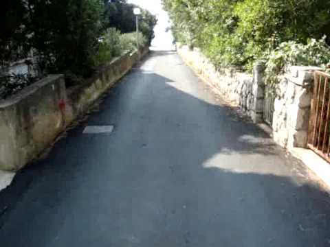 Novalja apartments road to sea