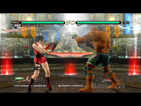 Nina Red ​VS Marduk - Tekken 6 ( Uchiha x24 )