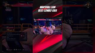 Marshall law best combo | #tekken #tekken8 #tekken7 #marshalllaw #taz #combo #practice #tekken8law