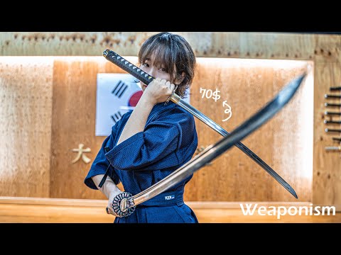 Very cheap katana & wakizashi review!