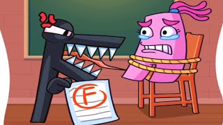 Alphabet Lore DOP - Delete Puzzles and Let's Help Alphabet Lore Letters! | Fun Kids Games