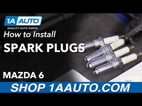 How To Remove Replace Spark Plugs 2007 Mazda 6