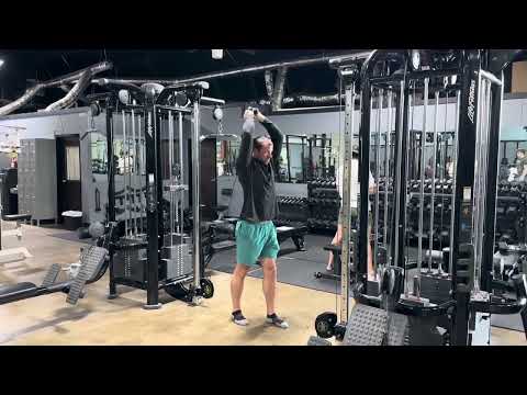 Overhead Cable Triceps Extension