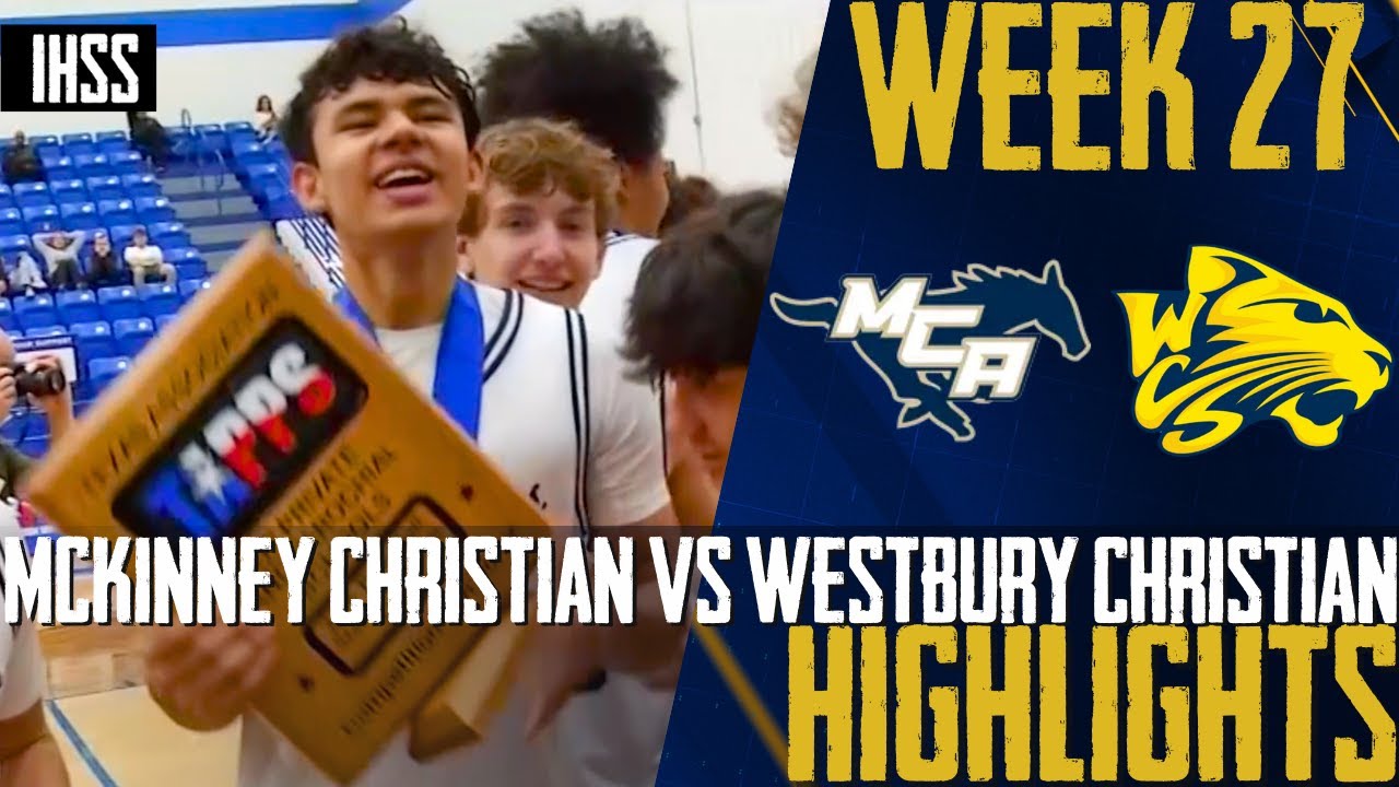 McKinney Christian Wins State Title Over Westbury Christian