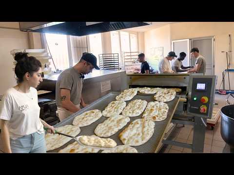 Young Italian Artisans Making 1000+ Authentic Italian Pizza and Pinsa Bases Every Day!