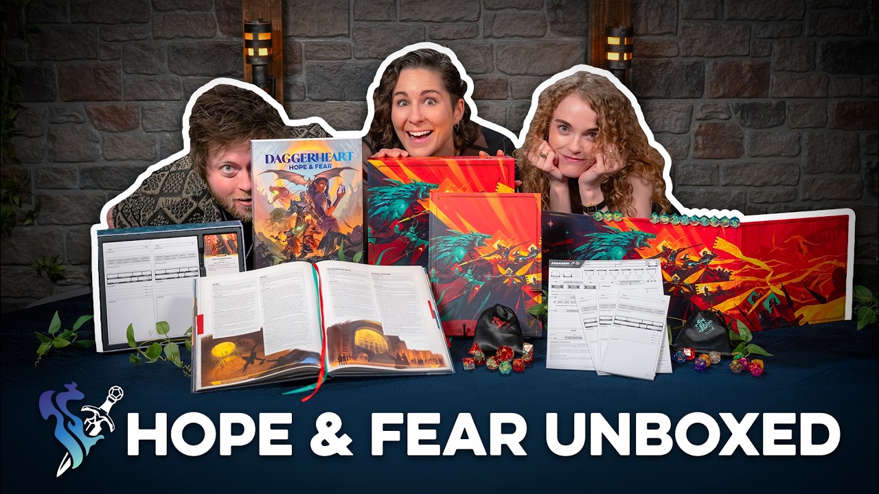 Daggerheart: Hope & Fear Cover Reveal & Unboxing!