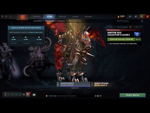 DOTA 2 - OPENING 14 DIRETIDE CACHE 2 TREASURES! First YouTube Video.