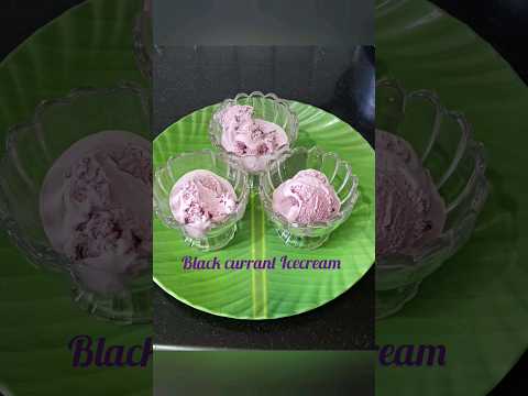 Black Currant Icecream #icecream #desserts @sreenathhome