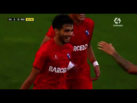 UEFA Conference League. K. Villodres goal (Gil Vicente 2:0 Riga FC)