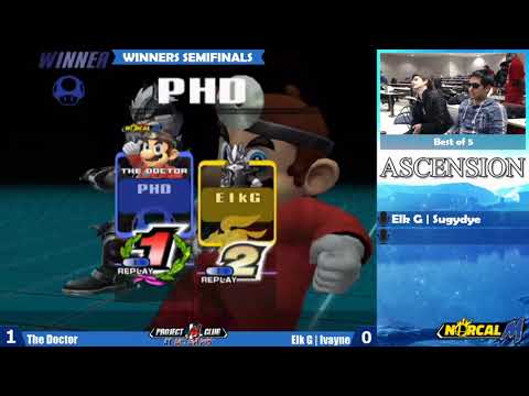 "Ascension 5/18/19" - The Doctor (Mario) v. Elk G | Ivayne (Wolf) - Winners Semifinals