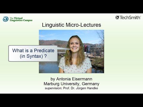 SYN_028 - The Predicate (in Syntax)