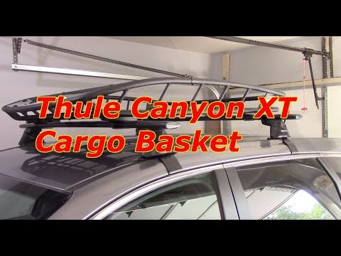 How To Assemble And Install Thule Canyon XT Cargo Basket