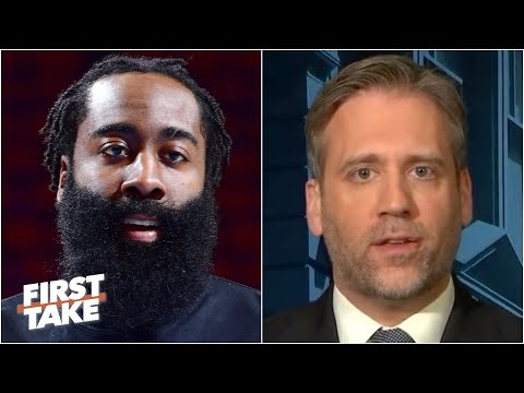 馬克斯迴應火箭隊將詹姆斯-哈登交易到籃網隊|第一時間報道 (Max reacts to the Rockets trading James Harden to the Nets | First Take)