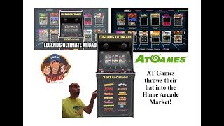 ATGames - Full Size ARCADE "Legends Ultimate" 350 Arcade Roms