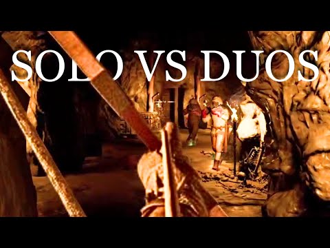 Solo Ranger OUTPLAYING Duos 1v2 in Dark and Darker...