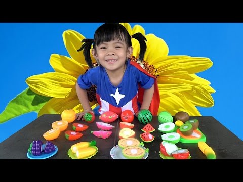 Trò Chơi Thu Hoạch Rau Củ Quả - Học Và Phân Biệt Rau Củ Quả ❤ AnAn ToysReview TV ❤
