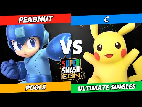 SSC 2022 - Peabnut (Mega Man) Vs. C (Pikachu) Smash Ultimate Tournament