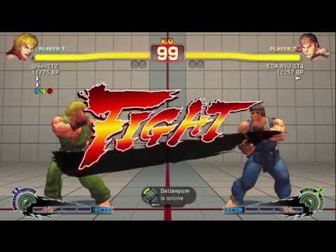 Momochi [Ken] vs EDA RYU ST4 [Ryu] SSF4 Japanese Online Ranked Matches - TRUE-HD