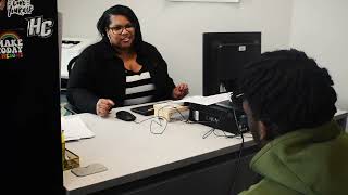 Still from video of a Jobs for America' Graduates (JAG) student speaking