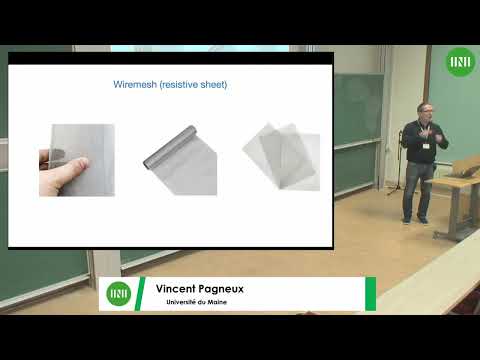 Dr. Vincent Pagneux | Control of acoustic waves with wiremeshes