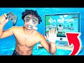 I Won A Game Of Bedwars UNDER WATER.. (Roblox Bedwars)