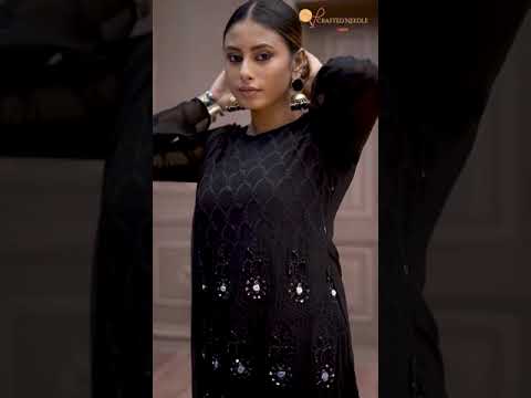 Fepic CN-504 Faux Georgette Wholesale Readymade Suits Catalog – product video thumbnail
