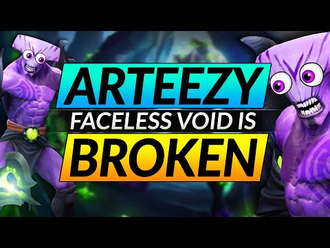The ONLY WAY to MAKE VOID SUPER BROKEN - Arteezy's CARRY Tips - Dota 2 Faceless Void Guide