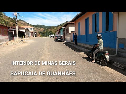 INTERIOR DE MINAS GERAIS | SAPUCAIA DE GUANHÃES, PASSEIO PELO VILAREJO, MUNICÍPIO DE GUANHÃES MG 