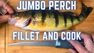 How To Fillet and Cook Yellow Perch EASILY