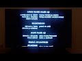 Cierre VHS La Espada Mágica 1998 Argentina Warner Bros AVH Billiken Video Fantasía