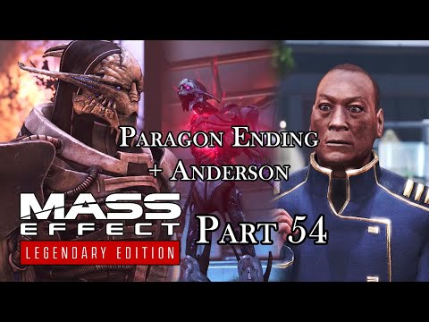 Mass Effect Legendary Edition Gameplay Cutscenes Part 54 Final Confrontation with Saren + Ending