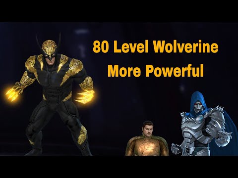 Wolverine 80 Level Complete And Timeline Battle Showcase - Marvel Future Fight