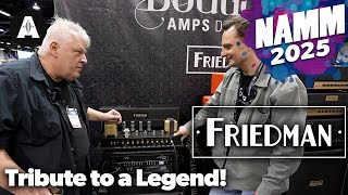 Video thumbnail for A Tribute to the Legend Who Modded Amps for EVH, Steve Vai, & Metallica | Friedman NAMM 2025 by Andertons Music Co