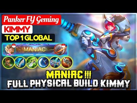 "Huh,running away?You disappoint me!" Best Build Physical Global Kimmy | Mobile Legends: Bang Bang