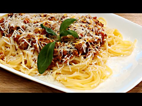 Aceste paste Bolognese a înnebunit pe toată lumea! Ieftin, rapid și delicios! ASMR