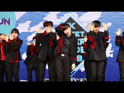 180526 'JJ Green' cover 'Bad Boy+Burn It Up'(K POP) @ SIAM SQUARE 1 JK Street;CAM by TaKhom