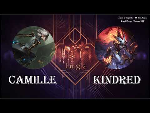 [Jungle] Camille  vs Kindred - KR Ranked (GM)