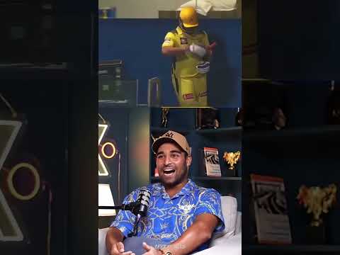 MS Dhoni in ground volume metre high rate.