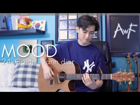 Mood - 24kGoldn- Cover (fingerstyle guitar)