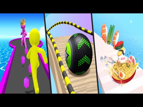 Giant Rush / Going Balls / Noodle Run - Best levels Gameplay NEW UPDATE - BEST android GAMES