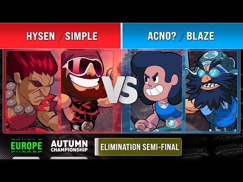hysen & simpLe vs. acno? & Blaze - Elimination Semi-Final - EU - Autumn Championship 2022