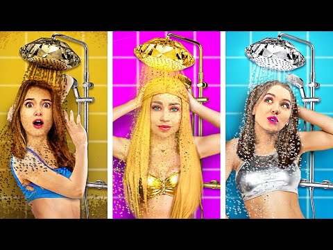 HACK dei POVERI Vs RICCHI Vs GIGA RICCHI! Gadget per diventare popolare su La La Vita