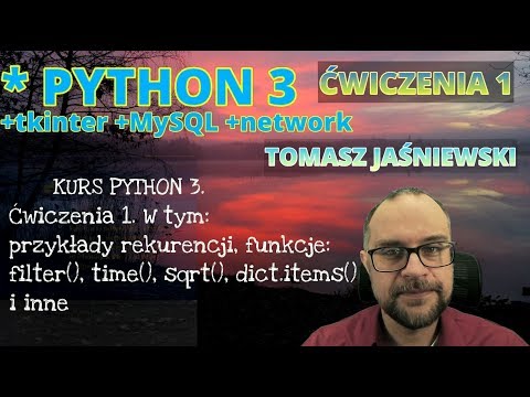 Ćwiczenia 1. KURS PYTHON 3.